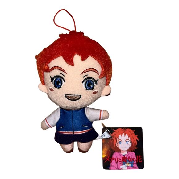 Mary and the Witch's Flower - 4 inch Keychain Plush Anime Backpack Charm NWT - Picture 1 of 5
